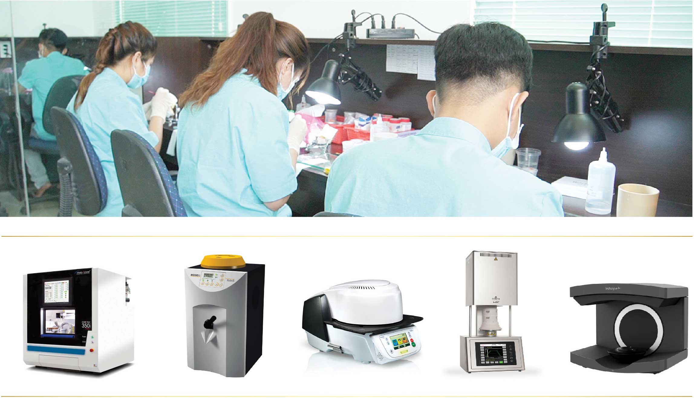 Phòng Labo và trang thiết bị hiện đại tại nha khoa